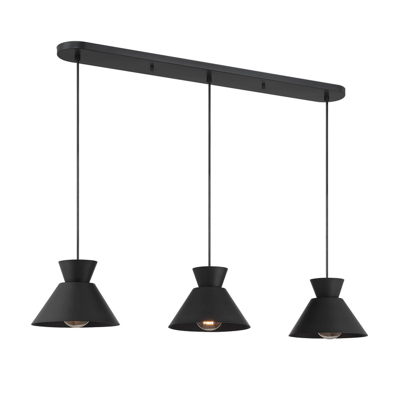 Forma 3-Light Linear Chandelier