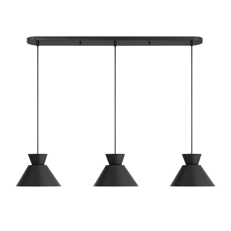 Forma 3-Light Linear Chandelier