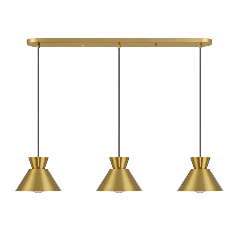 Forma 3-Light Linear Chandelier