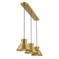 Forma 3-Light Linear Chandelier