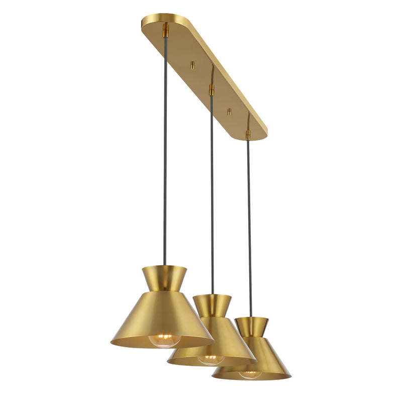 Forma 3-Light Linear Chandelier