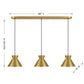 Forma 3-Light Linear Chandelier