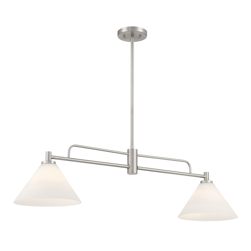 Frame 2-Light Linear Chandelier