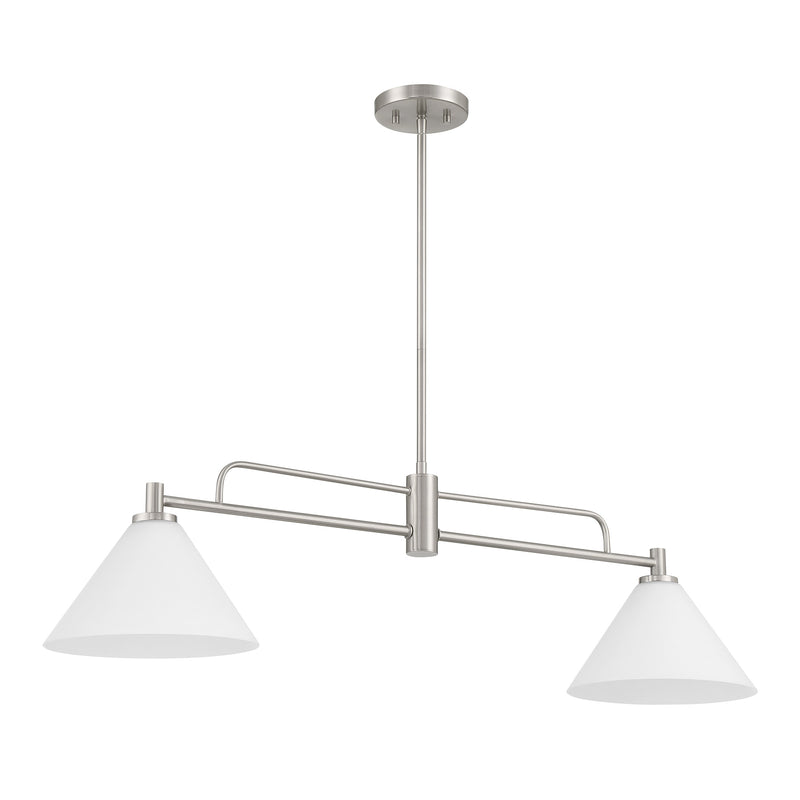 Frame 2-Light Linear Chandelier