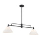 Frame 2-Light Linear Chandelier