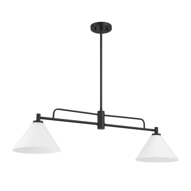Frame 2-Light Linear Chandelier
