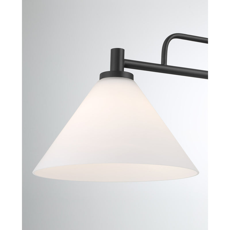 Frame 2-Light Linear Chandelier