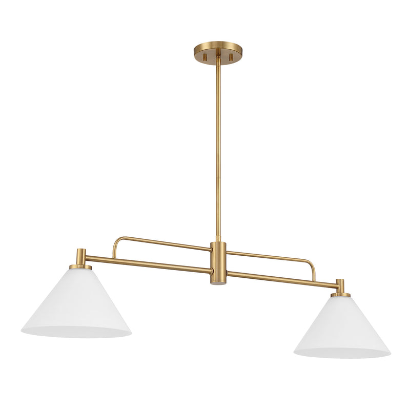 Frame 2-Light Linear Chandelier