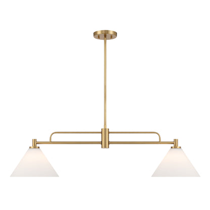 Frame 2-Light Linear Chandelier