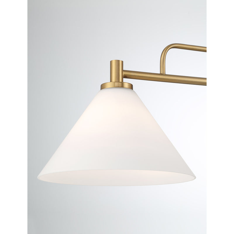 Frame 2-Light Linear Chandelier
