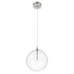 Meridian 1-Light Pendant in Brushed Nickel