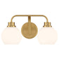 Eden 2-Light Bathroom Vanity Light