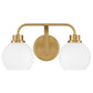 Eden 2-Light Bathroom Vanity Light