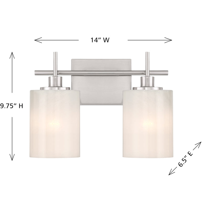 Astra 2-Light Bathroom Vanity Light