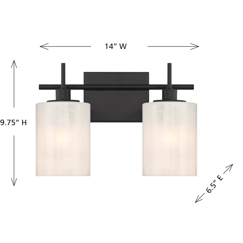 Astra 2-Light Bathroom Vanity Light
