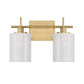 Astra 2-Light Bathroom Vanity Light