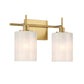 Astra 2-Light Bathroom Vanity Light