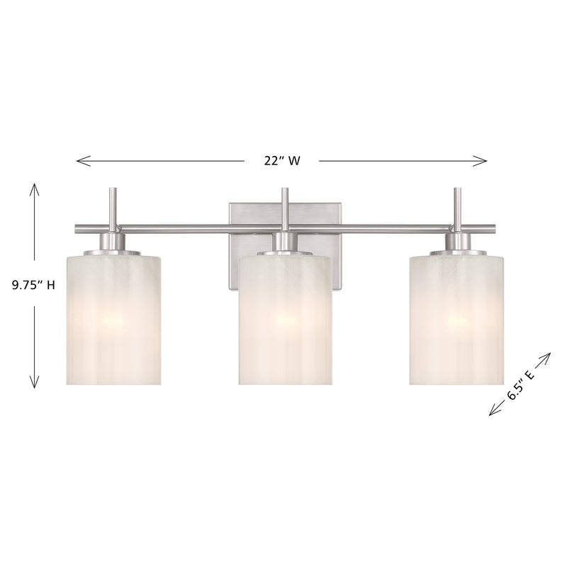 Astra 3-Light Bathroom Vanity Light