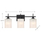 Astra 3-Light Bathroom Vanity Light