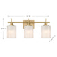 Astra 3-Light Bathroom Vanity Light