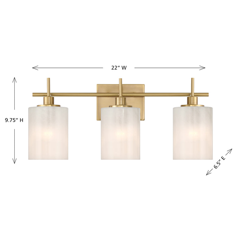 Astra 3-Light Bathroom Vanity Light