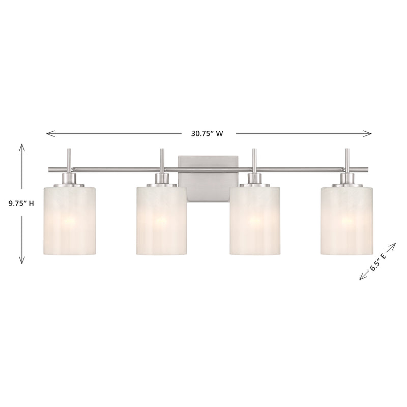 Astra 4-Light Bathroom Vanity Light