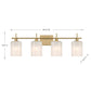 Astra 4-Light Bathroom Vanity Light