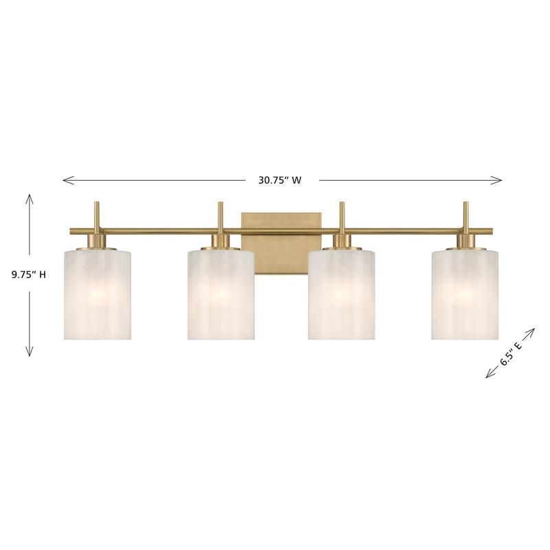 Astra 4-Light Bathroom Vanity Light