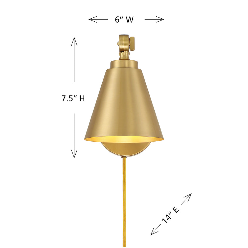 Arden 1-Light Wall Sconce (Set of Two)