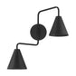 Arcus 2-Light Adjustable Wall Sconce