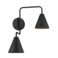 Arcus 2-Light Adjustable Wall Sconce