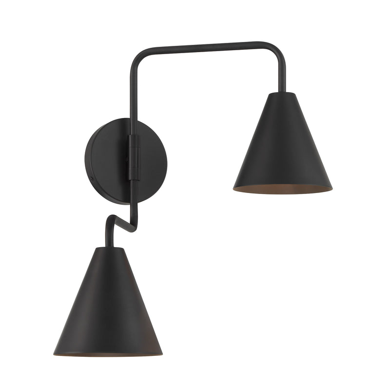 Arcus 2-Light Adjustable Wall Sconce