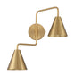 Arcus 2-Light Adjustable Wall Sconce