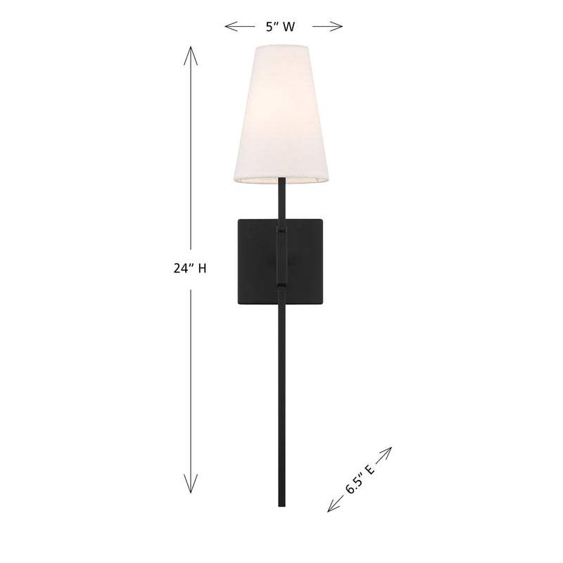 Taille 1-Light Wall Sconce