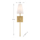 Taille 1-Light Wall Sconce