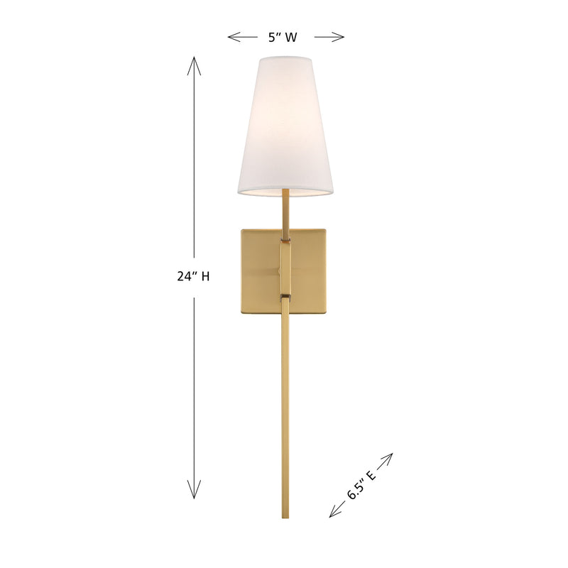 Taille 1-Light Wall Sconce