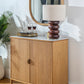 Olive Reeded Cabinet