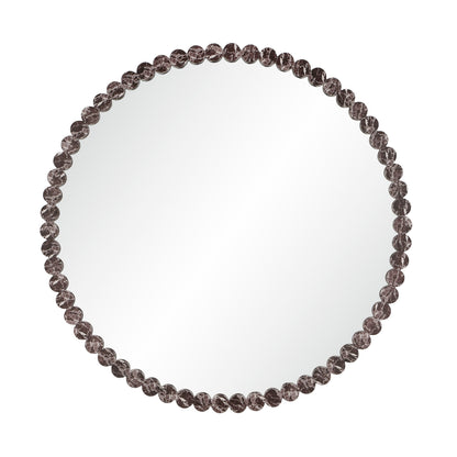 Merida Wall Mirror - Plum Brown