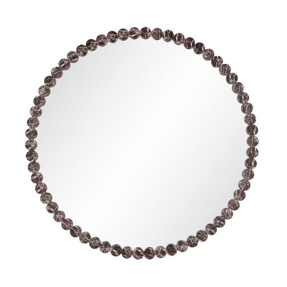 Merida Wall Mirror - Plum Brown