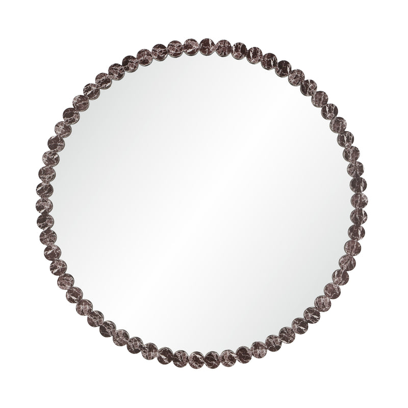 Merida Wall Mirror - Plum Brown