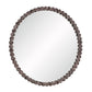 Merida Wall Mirror - Plum Brown