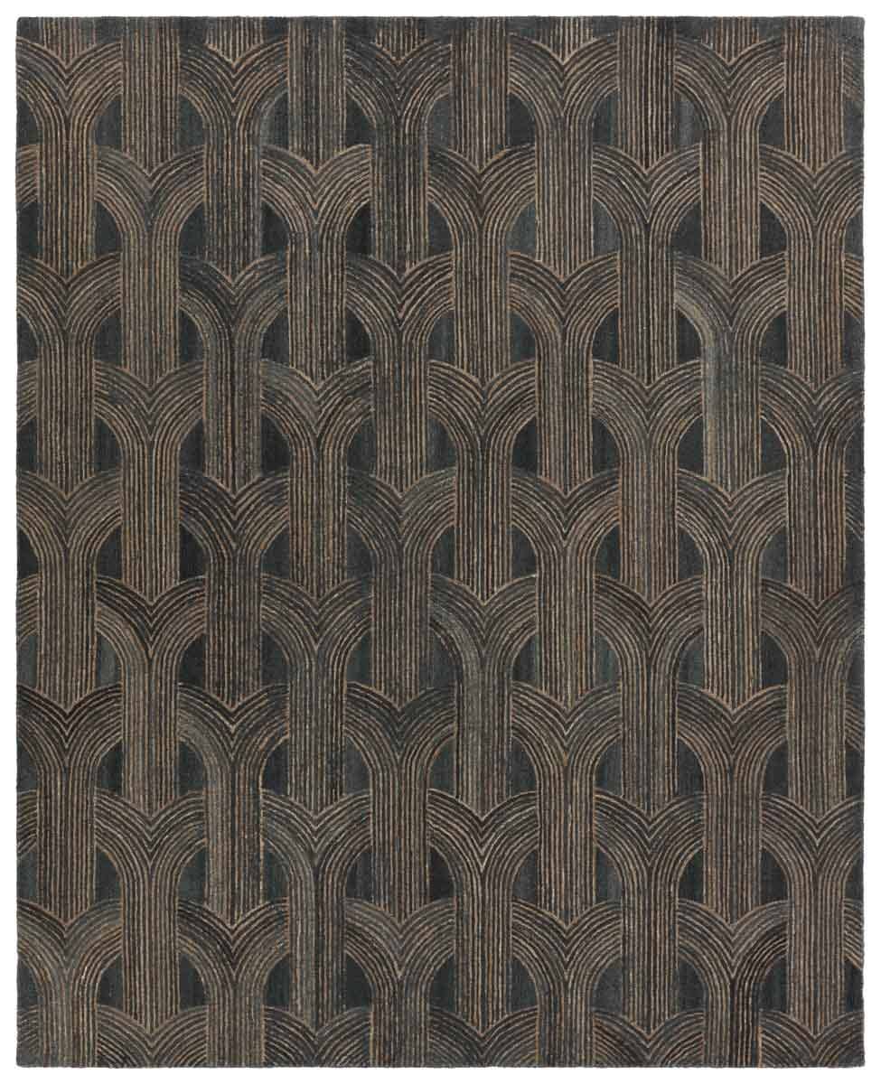 Manhattan Rug in Iron Gate