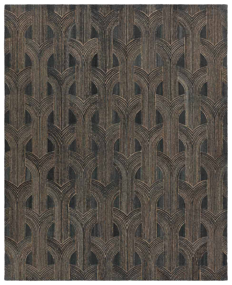 Manhattan Rug in Iron Gate