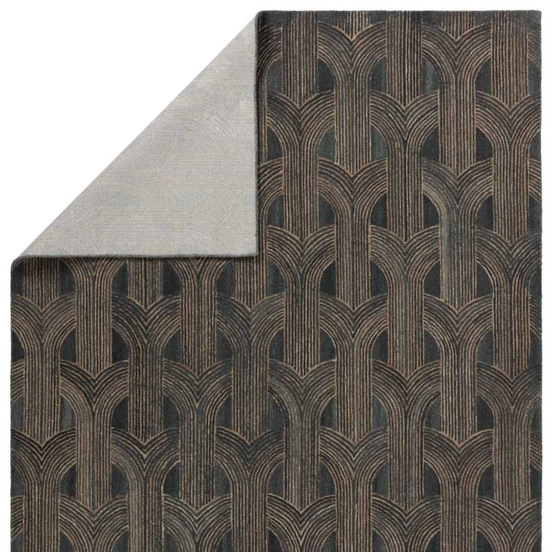 Manhattan Rug in Iron Gate