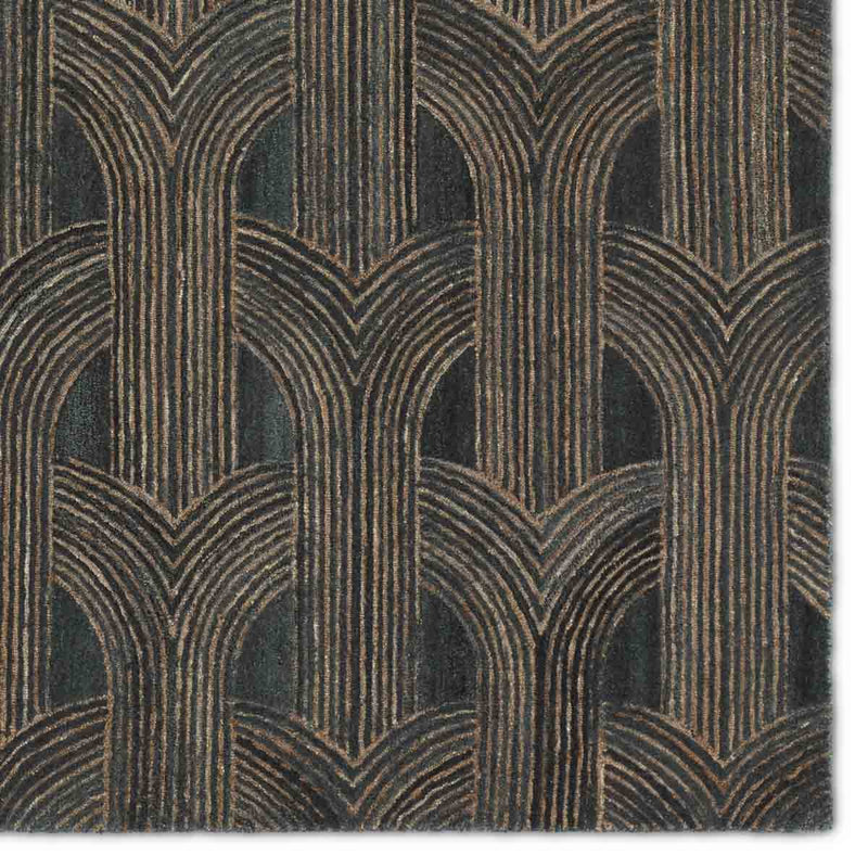Manhattan Rug in Iron Gate