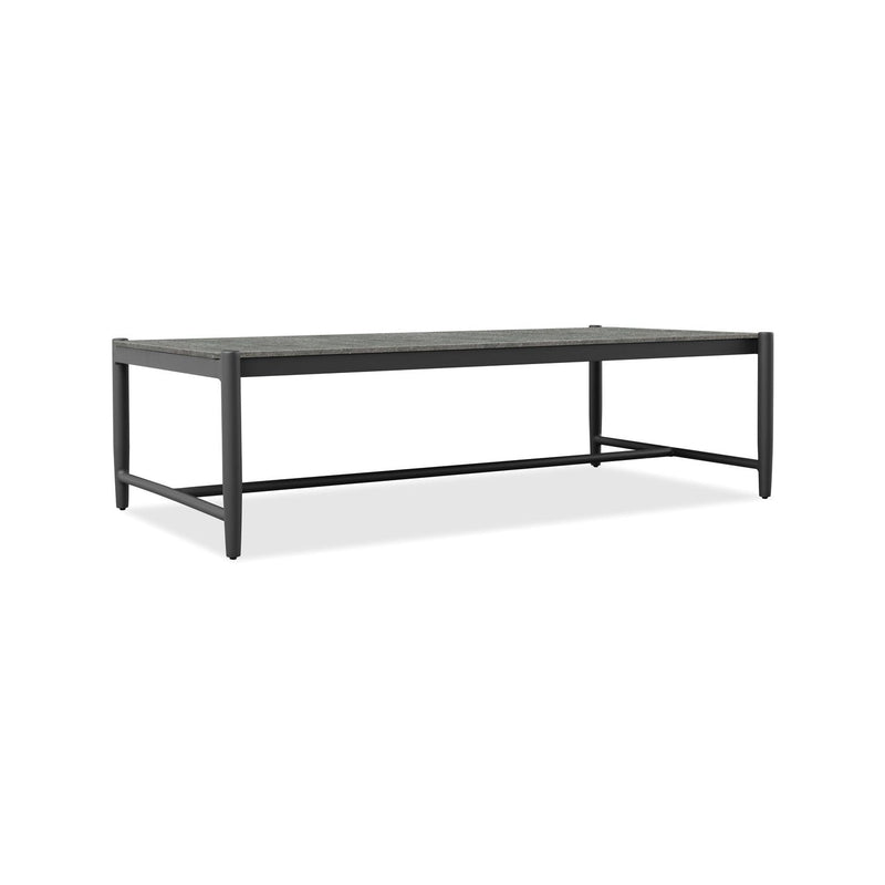Infinity Post Coffee Table in Graphite