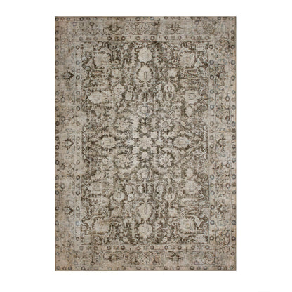 Chloe Rug in Brown & Beoge & Green