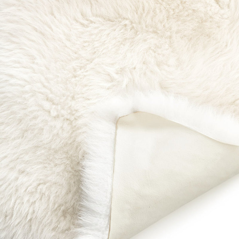 Lalo Lambskin Throw - White Lambskin