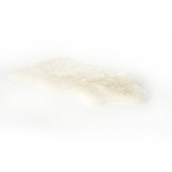 Lalo Lambskin Throw - White Lambskin