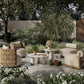 Malta Outdoor Swivel Chair - Faye Sand